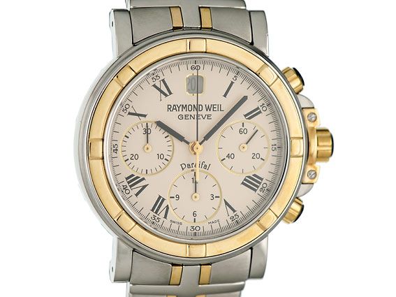 Raymond Weil Parsifal Chronograph Stahl Gelbgold Automatik 39mm UVP 3