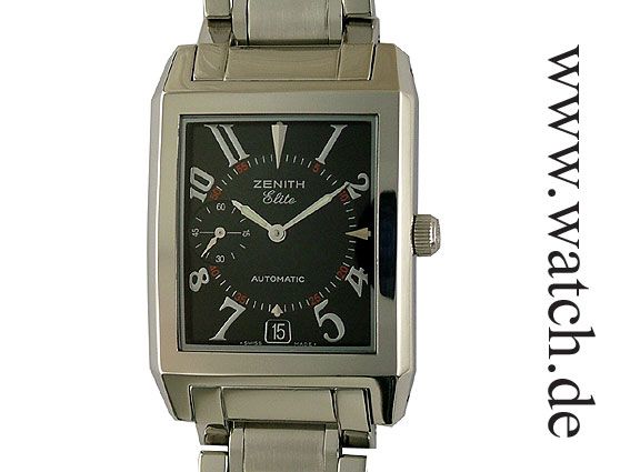Zenith Port Royal V Rectangular Elite Automatic Date Archive