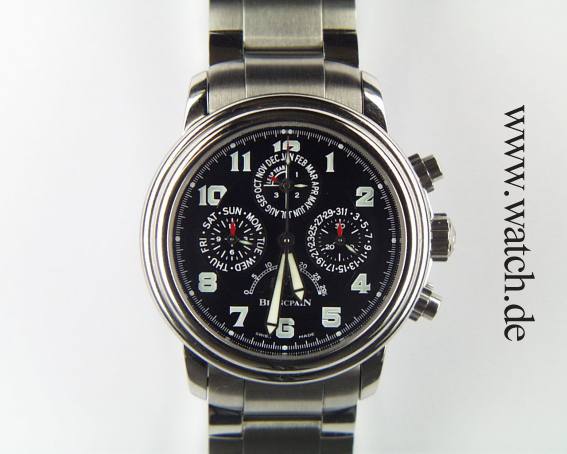 Blancpain 2100 Flyback Chronograph Ewiger Kalender 38mm UVP 26830