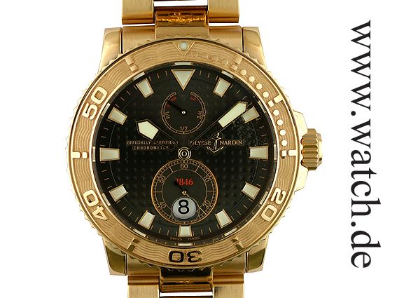 ulysse nardin maxi marine gold