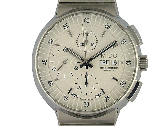 Mido All Dial Chronograph Stahl Automatik Chronometer 43mm UVP