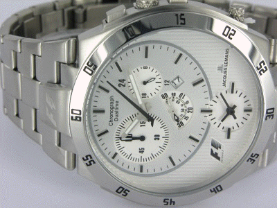 Jacques Lemans F1 Silverstone Chronograph Dualtime 49mm UVP 229  