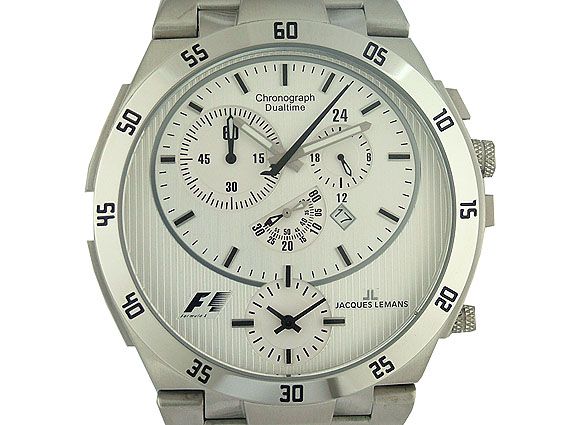 Jacques Lemans F1 Silverstone Chronograph Dualtime 49mm UVP 229 