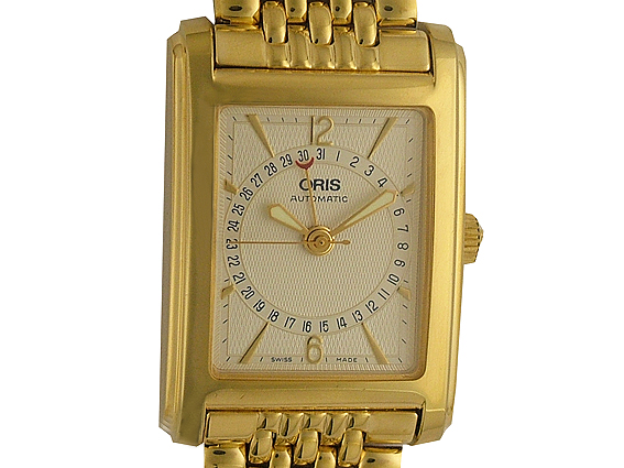 Oris B7460 Automatik Gelbgold 38x26mm - Archive english | Watch.de
