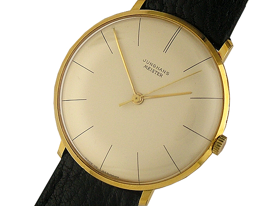 Junghans Meister Vintage Gelbgold 35mm Archive germany Watch.de