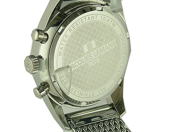 Jacques Lemans Chronograph 38mm UVP 199.- N E U - Archive germany  