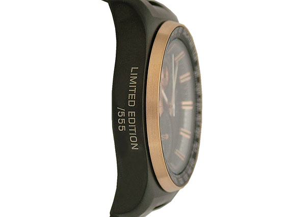 そこちゃん Jacques Lemans F1 Chtonograph Wecker Limitiert Stahl/Roségold 44mm