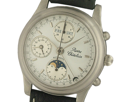 Pierre Chatelain Chronograph Vollkalender mit Mondphase Archive