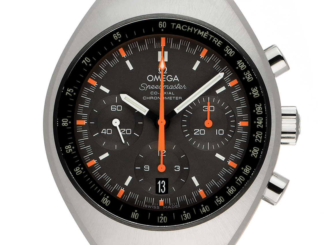 Omega Speedmaster Mark II Stahl Automatik Co-Axial Chronometer