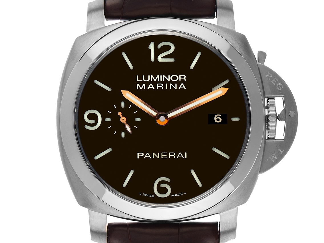 Panerai Luminor Marina 1950 3 Days Titan Automatik Armband Leder