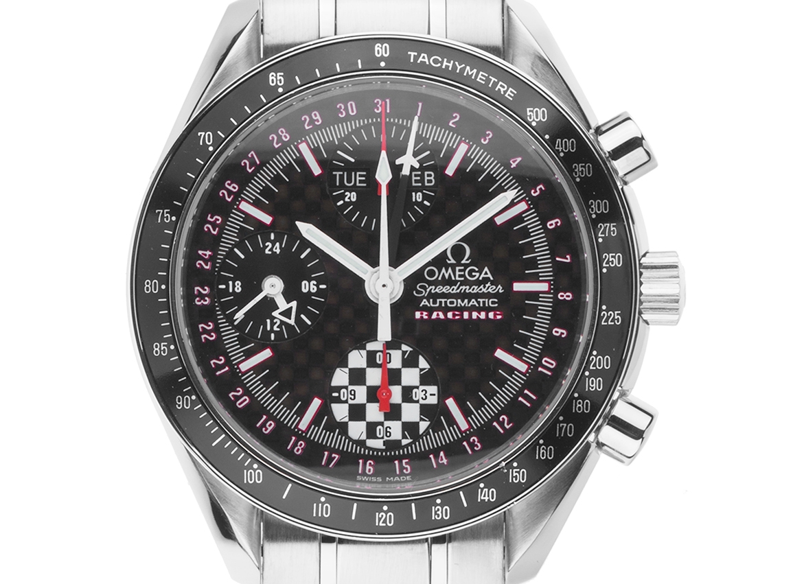 Omega Speedmaster Racing Day Date Michael Schumacher Stahl 