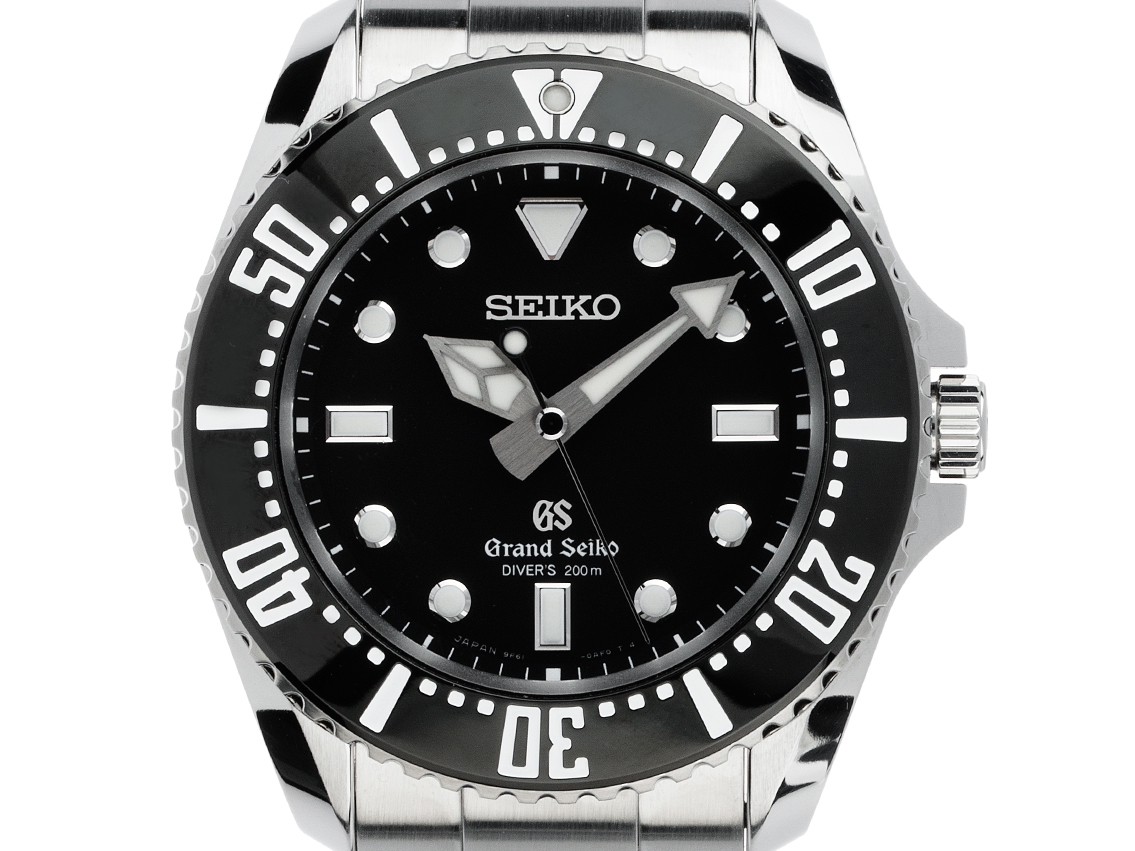 Seiko Grand Seiko Diver S Stahl Quarz Armband Stahl 40mm Ref.SBGX