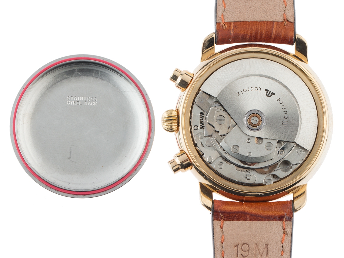 Maurice Lacroix Masterpiece Day Date Gelbgold Automatik 