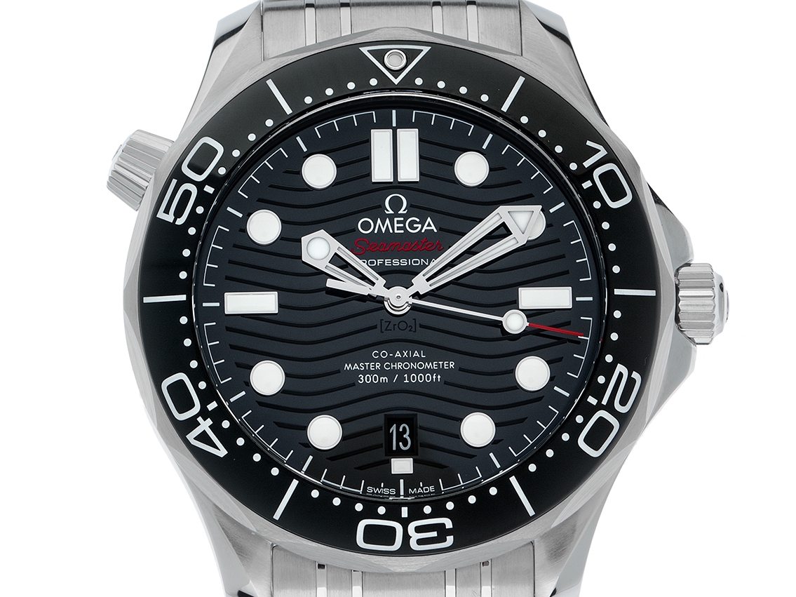 Omega Seamaster Diver 300m Co-Axial Master Chronometer Stahl