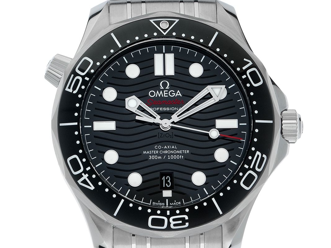 Omega Seamaster Diver 300m Co-Axial Master Chronometer Stahl