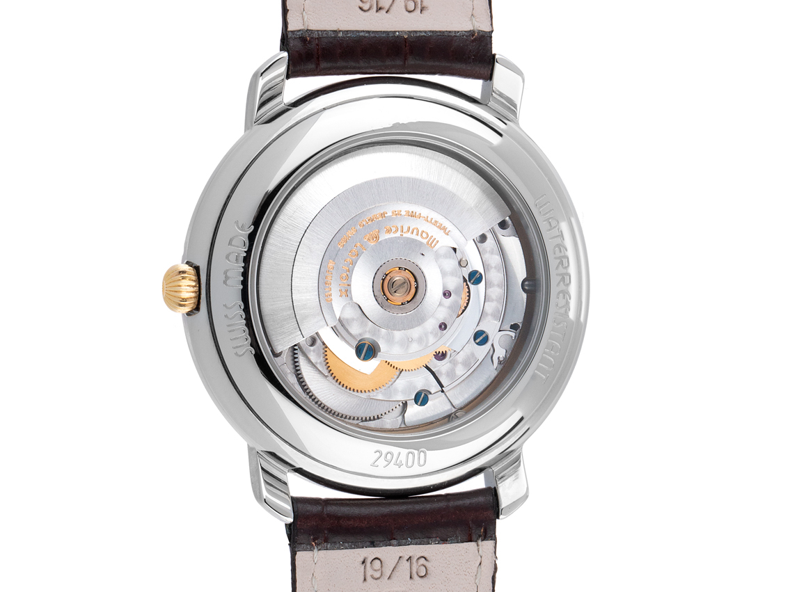 Maurice Lacroix Masterpice GMT Day&Night Stahl Gelbgold Automatik 