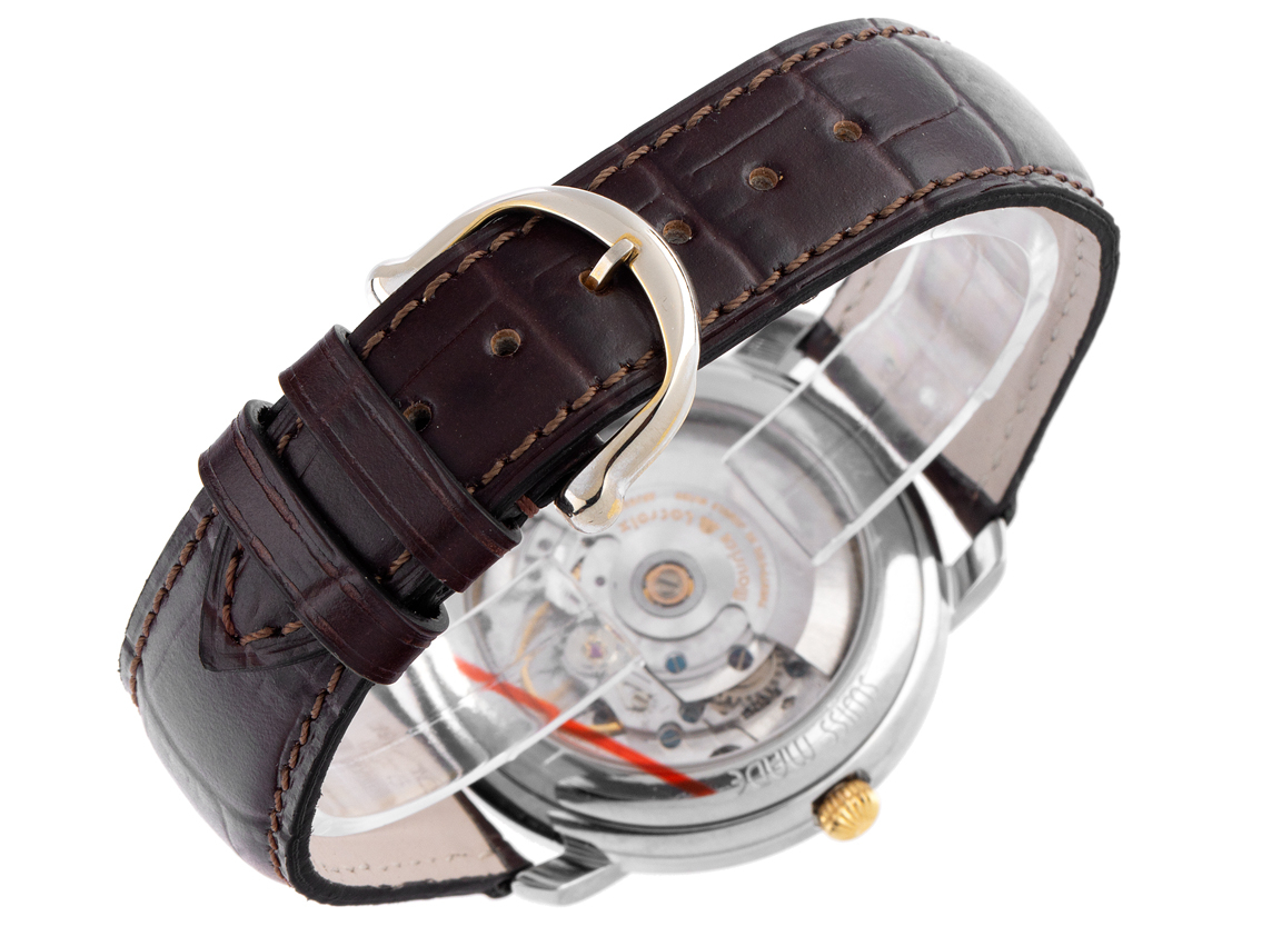 Maurice Lacroix Masterpice GMT Day&Night Stahl Gelbgold Automatik 