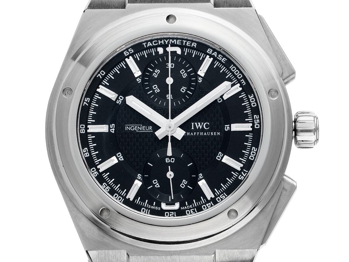 IWC Ingenieur Stahl Automatik Chronograph Armband Stahl 42mm Ref