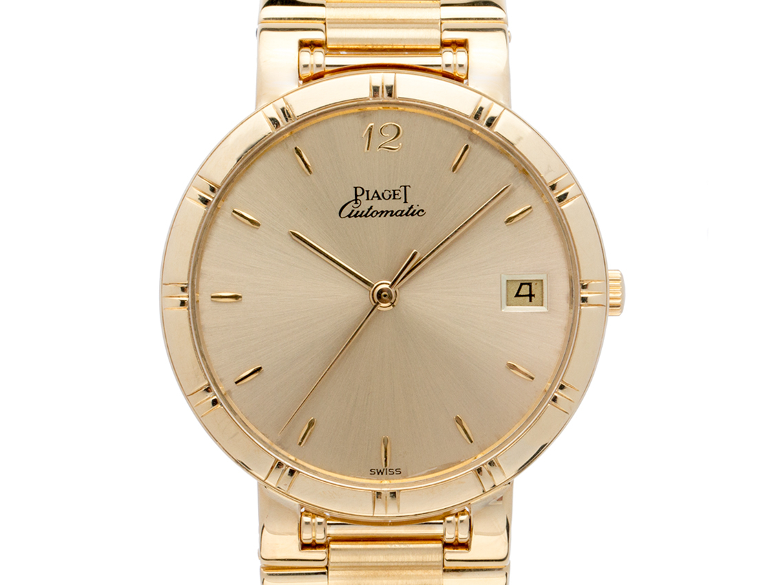 Piaget Gouverneur 18kt Gelbgold Automatik Armband Gelbgold 33mm