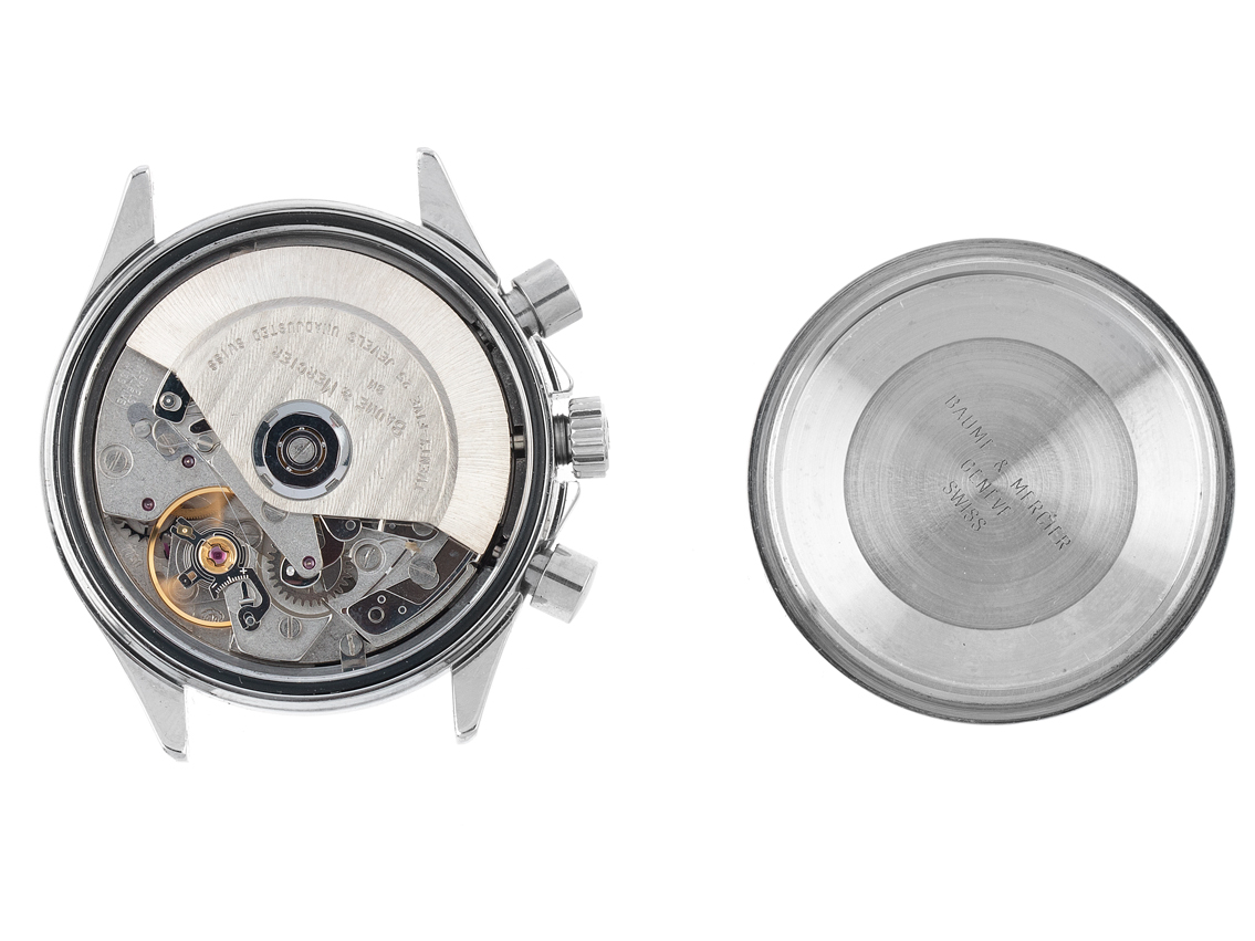 Baume & Mercier Malibu Stahl Automatik Chronograph Armband Stahl 