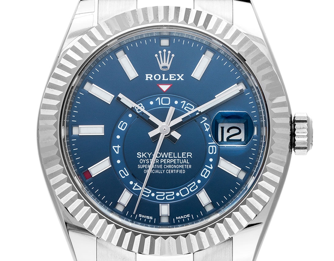 Rolex sky dweller stahl sale