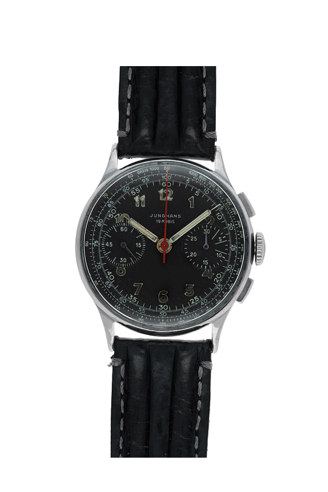 Junghans J88 Telemeter Messing Stahl Handaufzug Schaltrad - Main Image