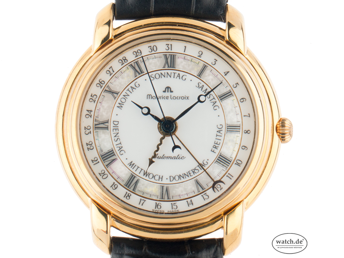 Maurice Lacroix Masterpiece Cinq Aiguilles 5 Zeiger Gelbgold