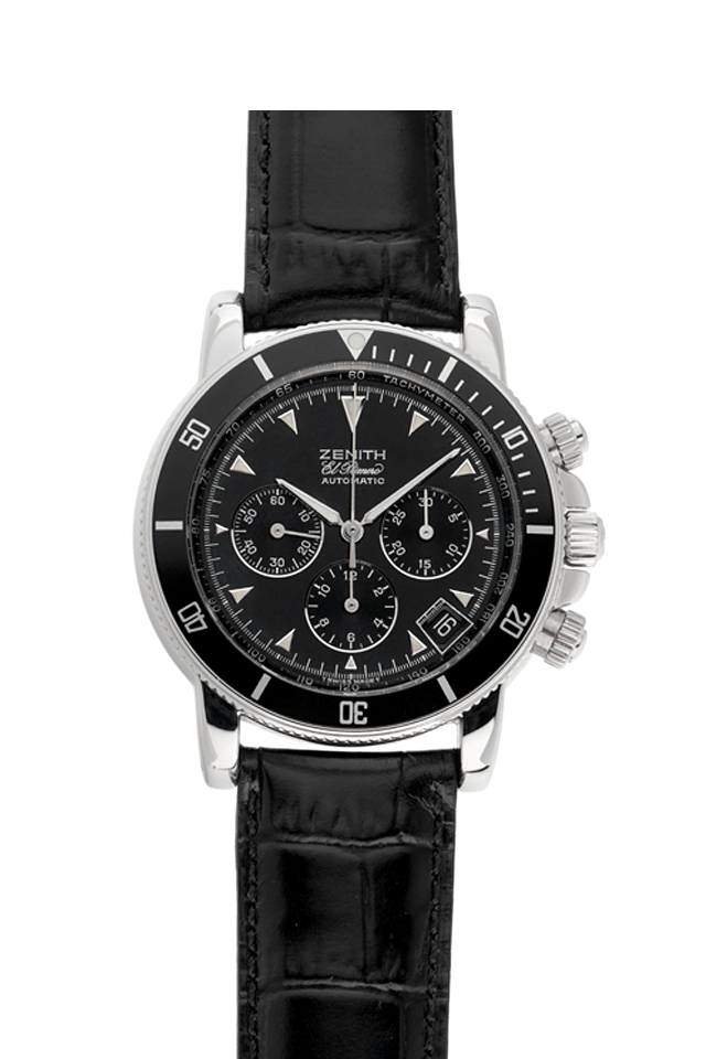 Zenith Rainbow El Primero Stahl Automatik Chronograph Armband