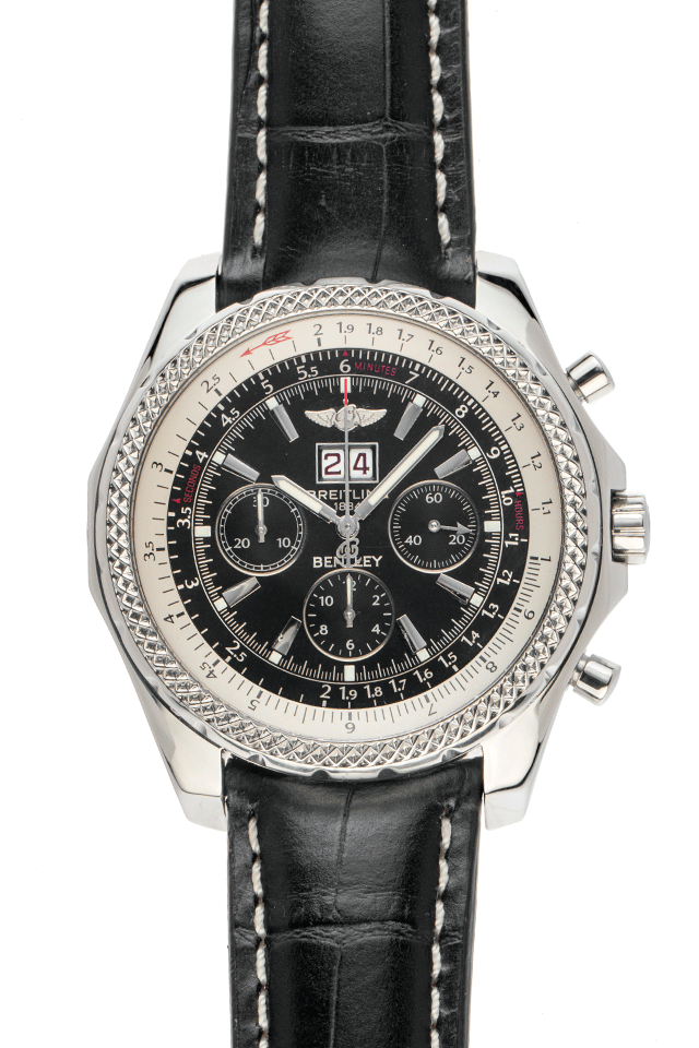 Breitling for Bentley 6.75 Stahl Automatik Chronograph Armband  