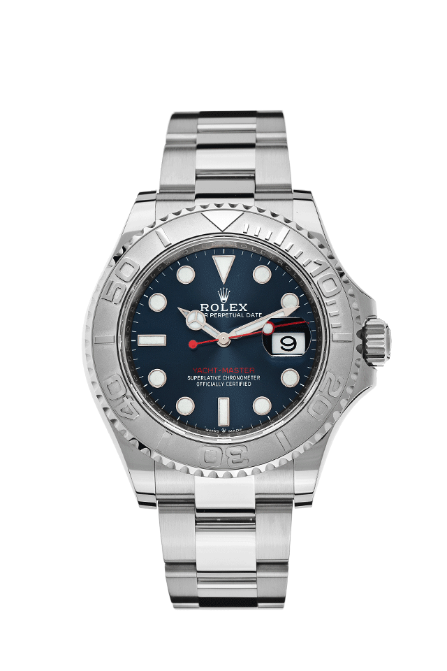 Rolex Yacht-Master Stahl Platin Automatik 40mm Ref.126622 Box&Pap 