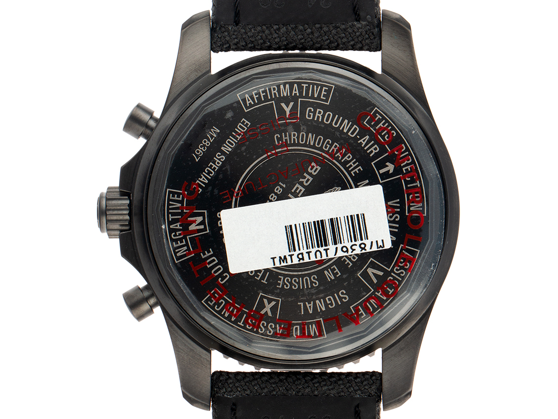 Breitling Chronospace Military Titan Quarz Armband Military Textil  