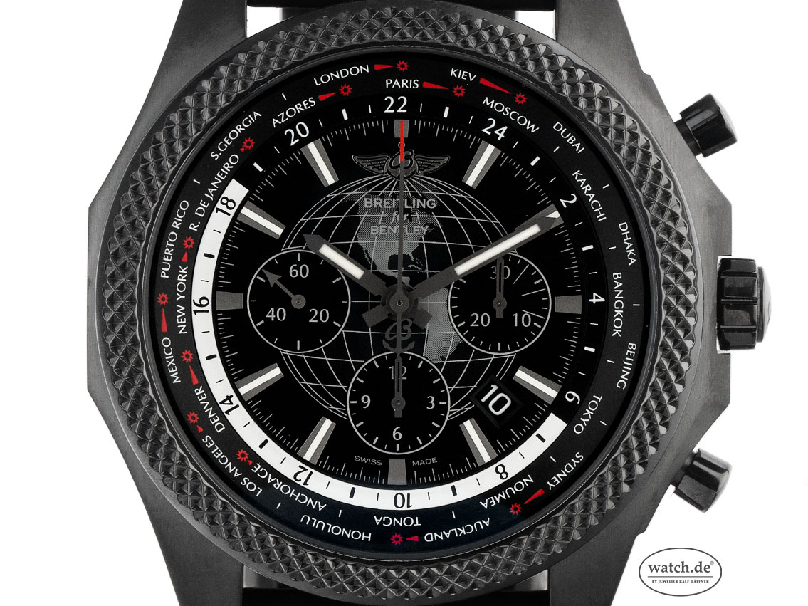 Breitling bentley b05 hot sale unitime midnight carbon