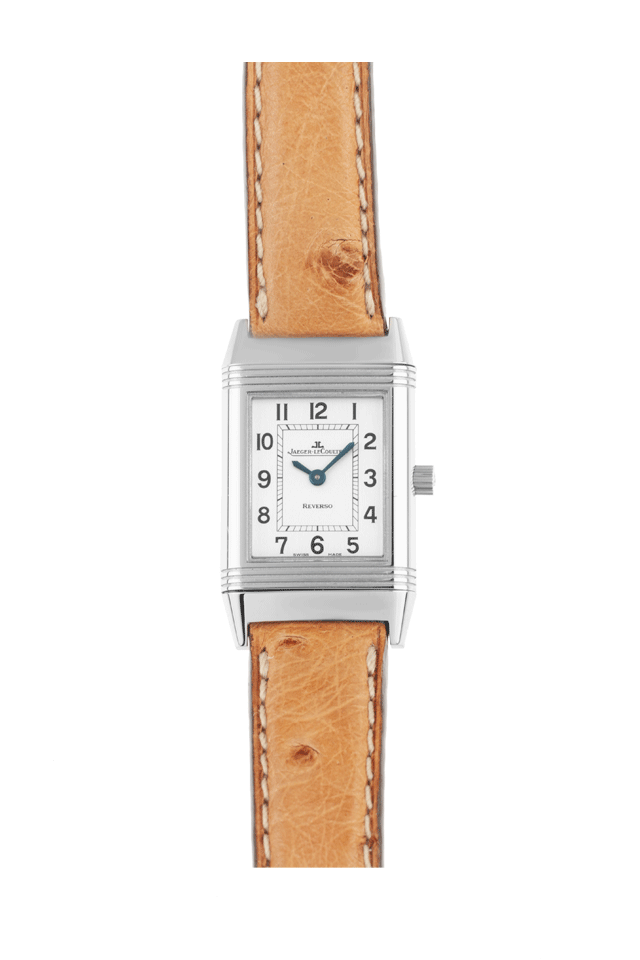 Jaeger-leCoultre Reverso Classic Monoface Stahl Handaufzug Armband  