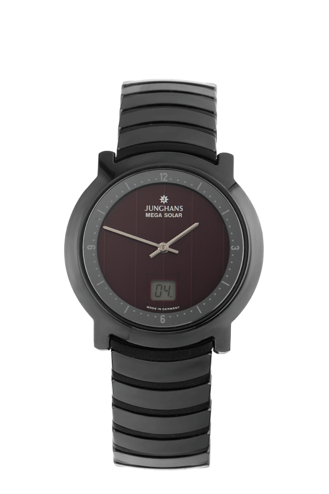 Solar Funkuhr Mega Solar Ceramic Junghans Radio Controlled