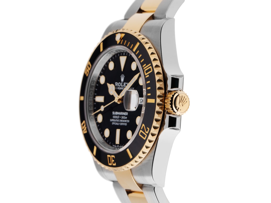 Rolex Submariner Date Stahl 18kt Gelbgold Keramik Automatik  