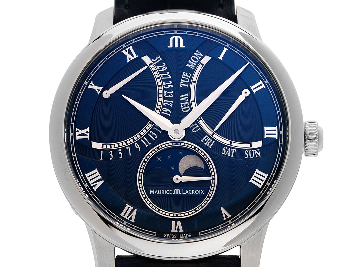 Maurice Lacroix Masterpiece Moonphase Retrograde Ref.MP6608 SS001