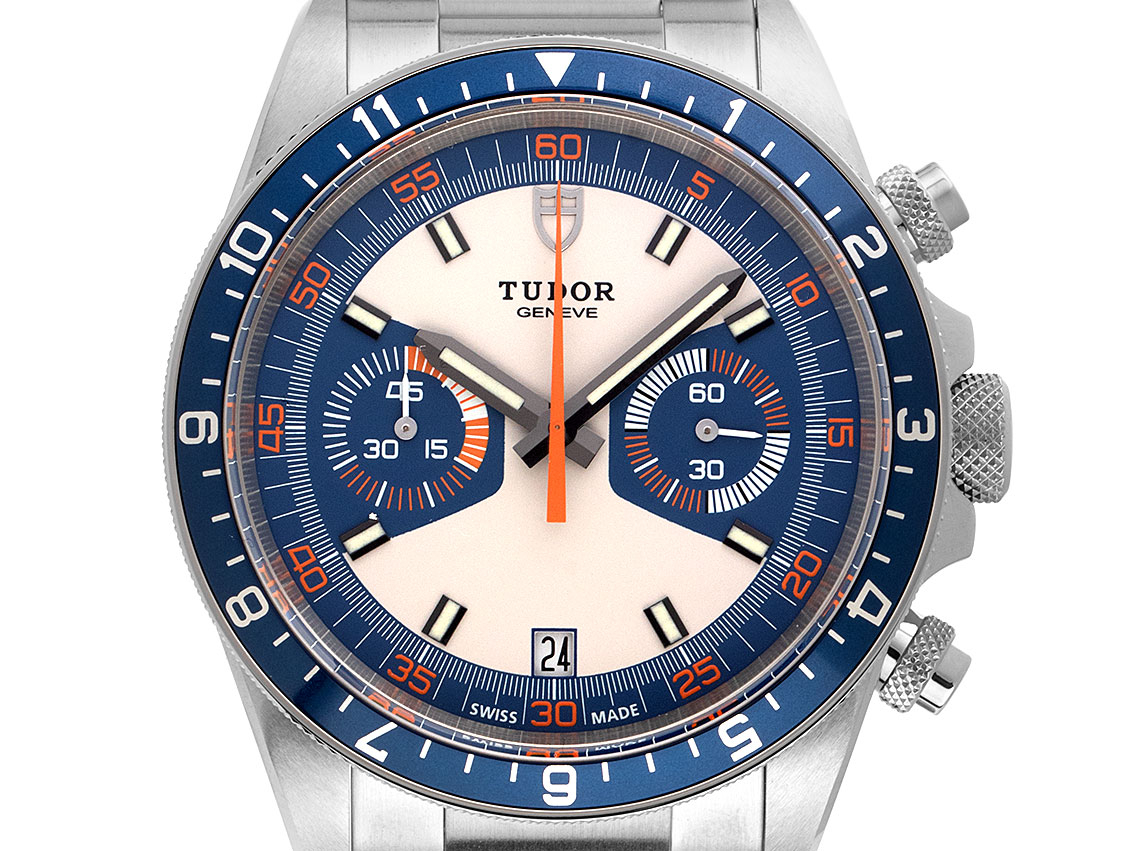 Tudor Heritage Chrono Blue Stahl Automatik Chronograph Armband 