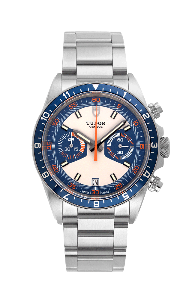 Tudor Heritage Chrono Blue Stahl Automatik Chronograph Armband 