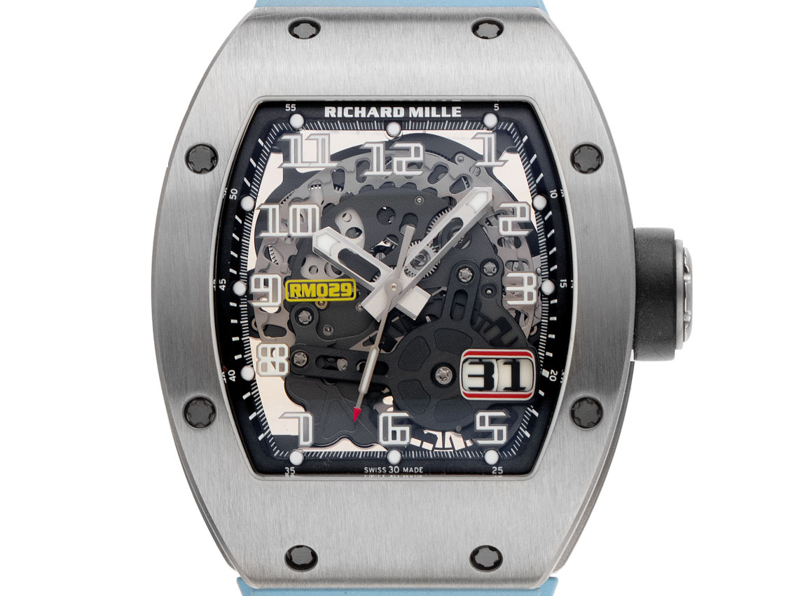 Richard Mille RM029 Titan Automatik Armband Kautschuk 45x37mm Ref