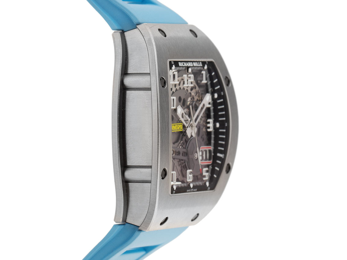 Richard Mille RM029 Titan Automatik Armband Kautschuk 45x37mm Ref