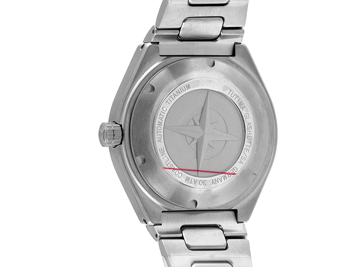 Tutima M2 Coastline Titan Automatik Armband Titan 43mm Ref.6150-02  