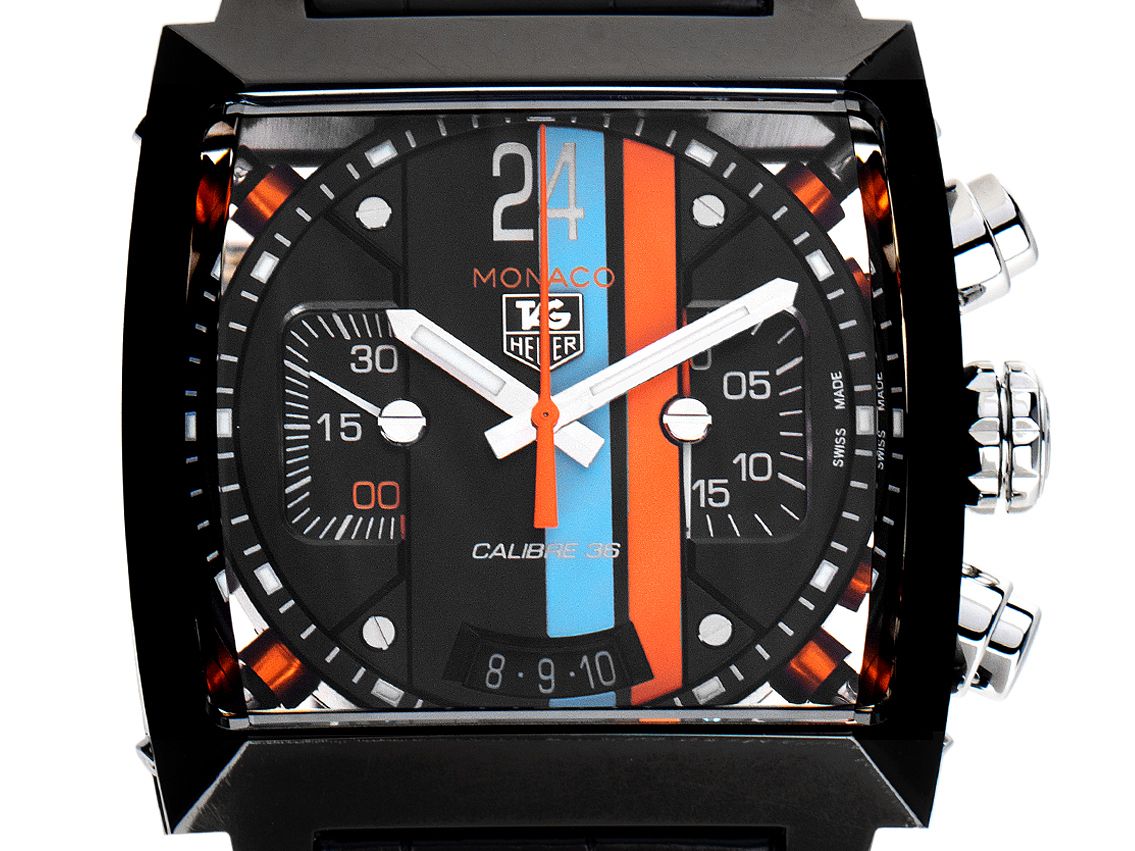 Automatik Chronograph Tag Heuer Monaco Stahlarmband Tag Heuer