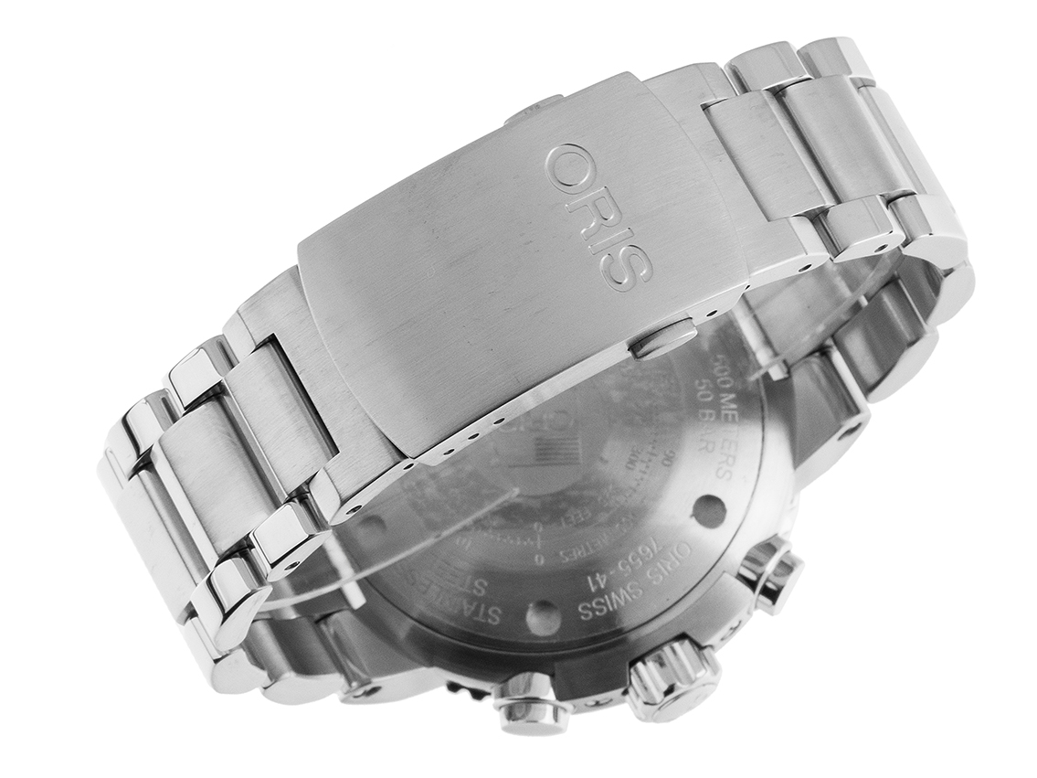 Oris Aquis Stahl Keramik Automatik Chronograph Armband Stahl 46mm