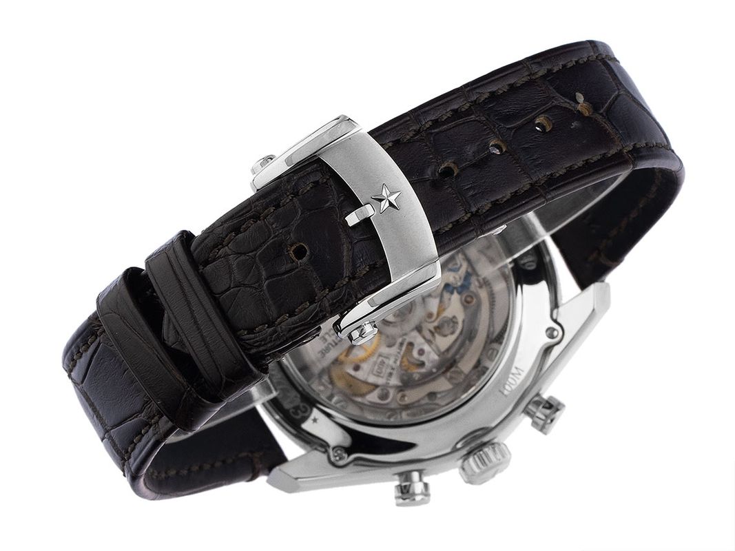 Zenith Chronomaster El Primero Stahl Automatik Chronograph Armband Leder  Faltschließe 42mm Box&Pap. Full Set Ungetragen - Archive germany