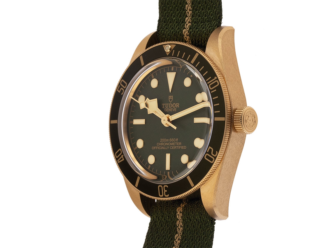 Tudor Black Bay Fifty-Eight Green Dial 18kt Gelbgold Automatik 