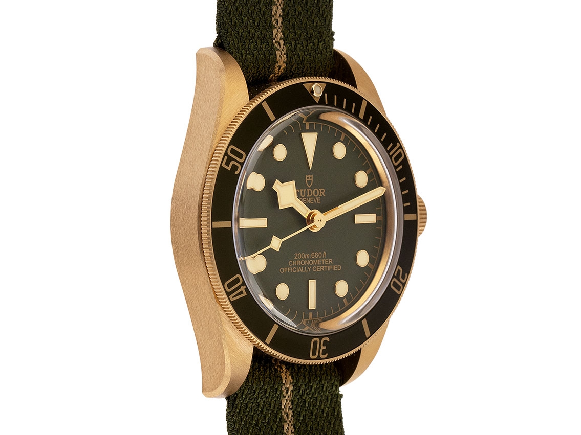 Tudor Black Bay Fifty-Eight Green Dial 18kt Gelbgold Automatik