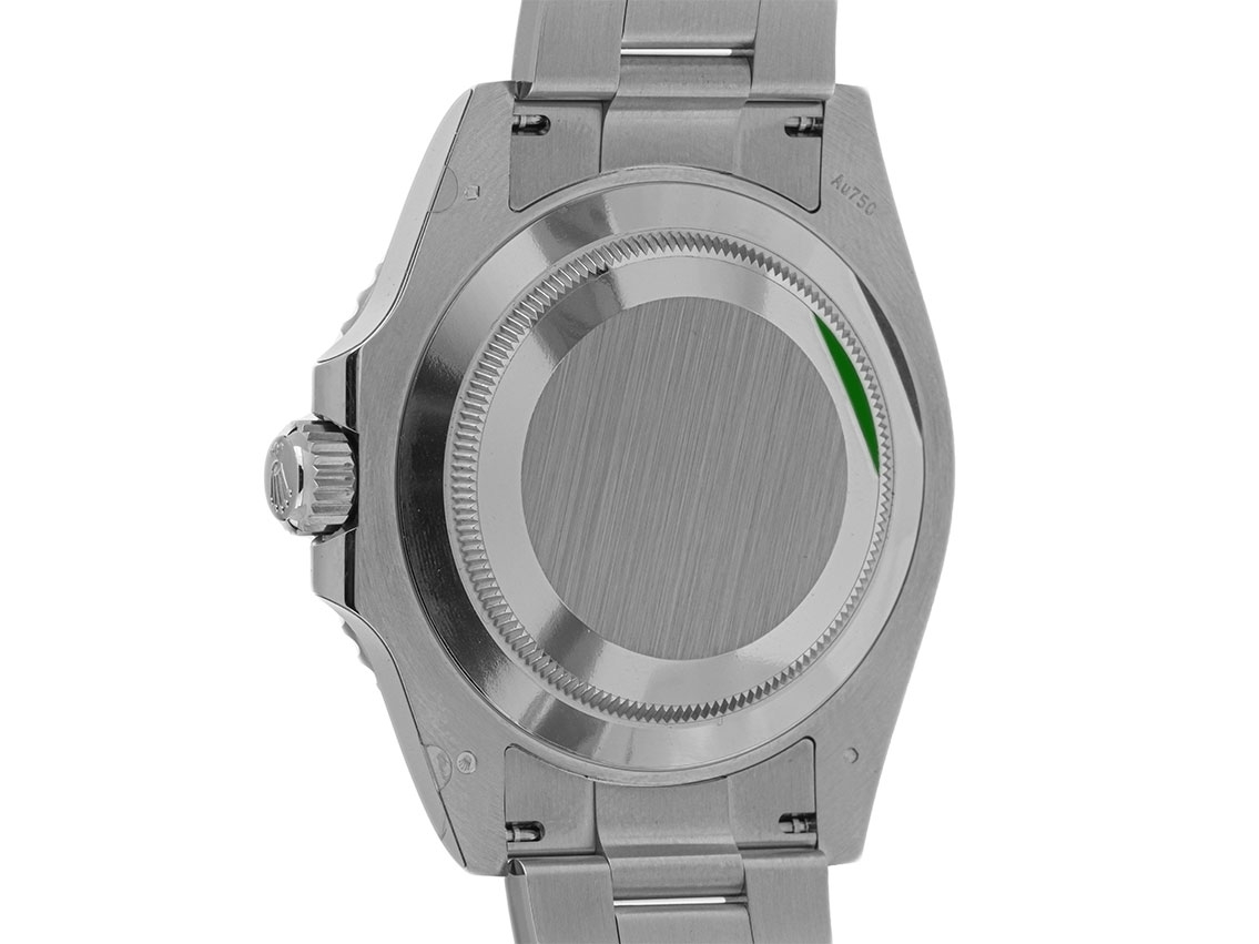 Rolex Submariner Date Weißgold Keramik Blau Automatik Armband 