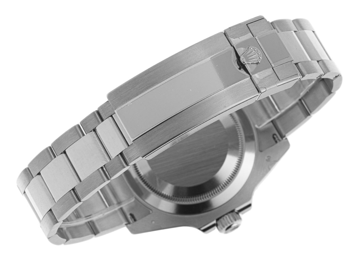 Rolex Submariner Date Weißgold Keramik Blau Automatik Armband 
