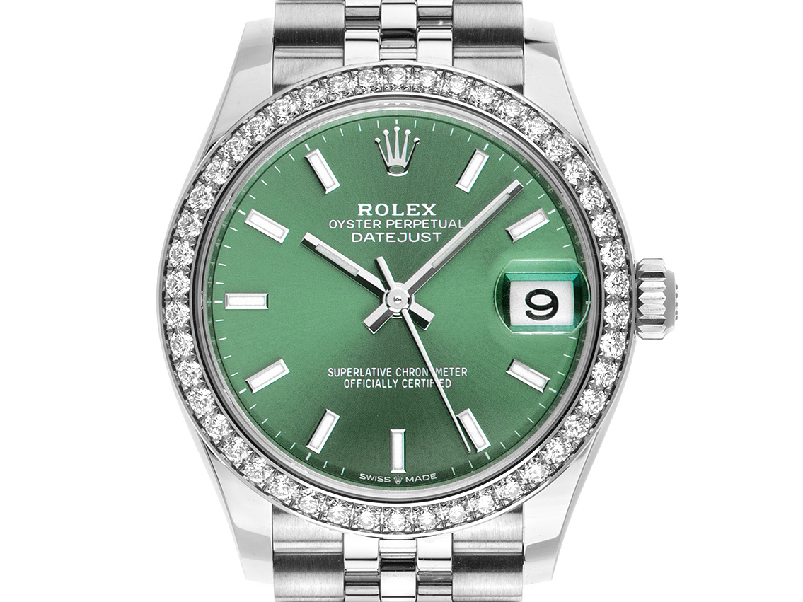Rolex Datejust Medium 2021 Full Set Ungetragen