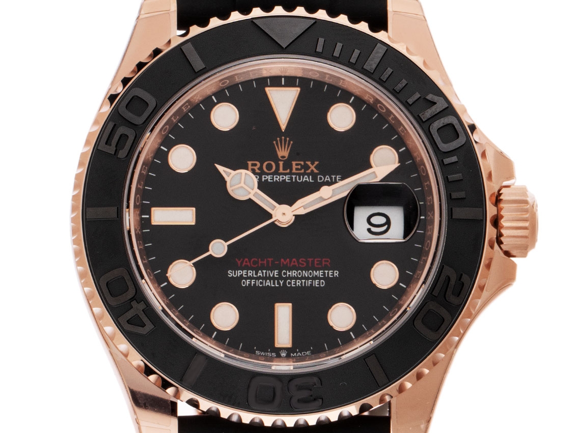 Rolex Yacht Master 18kt Ros gold Everose Automatik Armband